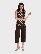 Woven Denim Pant - Coconut