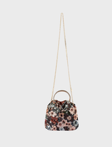 Alfie Floral Sequin Bag - Bronze