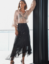 Stop, Drop & Shop Skirt - Black