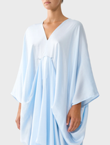 Drape Front V Neck Kaftan - The Hum Of The Alhambra