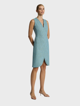 Antonia Dress - Blue/Green