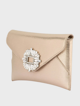 Antonia Envelope Clutch - Champagne