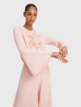 Leanne Applique Jumpsuit – Dusty Pink