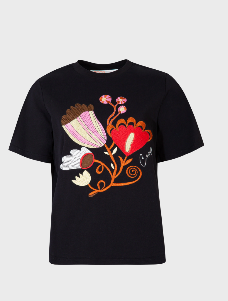 Stitch Hazel T-shirt - Black