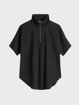 Half Zip Shirt - Black