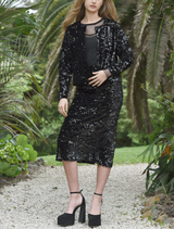 Lady Luck Cardigan - Black