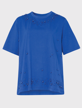 My Girl Pearl Top - Blue