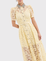 Citrine Maxi Dress - Lemon