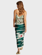 Blakely Slip Skirt - Sporty Jade