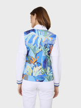 Jacket - White / Royal Blue / Multi