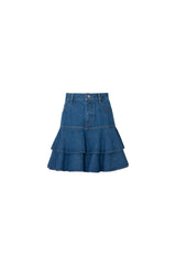 Body Double Skirt - Indigo