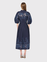 Edwina Shirt Dress - Navy
