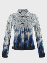 Jacket - Light Grey / Blue / Multi