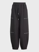 Stud Circuit Trackpant – Black