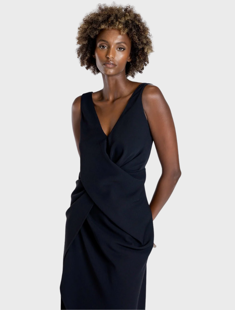 Posè Dress - Jet Black