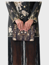 Small Canvas Clutch - Flamenco Folklore