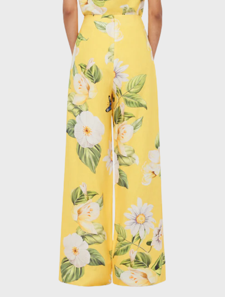Luisa Pants - Joie Print in Sunshine