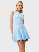 Fiona Mini Dress – Bridal Blue