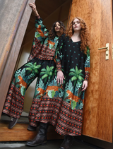 Subtle Sweet Dress - Leopard Stripe