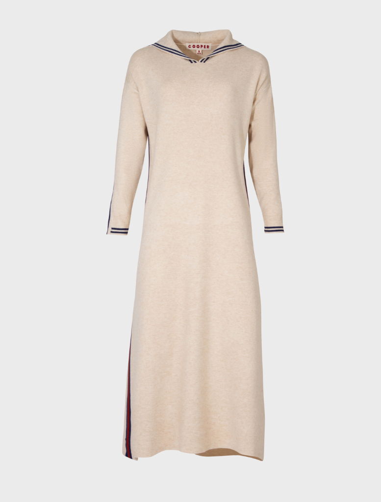 For The Greater Hood Dress - Oatmeal