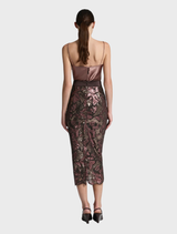 Iman Skirt - Chocolate Plum