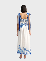Elodie Dress - Antique Peony
