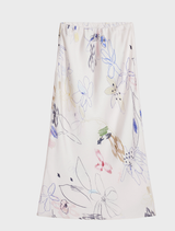 Skirt Evase - Arty print