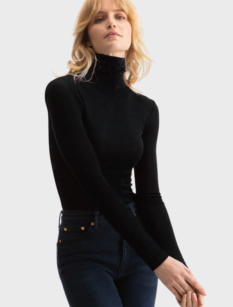 Base Layer Polo - Jet Black