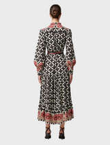 Marielle Linen Viscose Maxi Dress - Country Tapestry