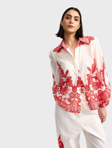 Vivian Blouse - Ruby Antique