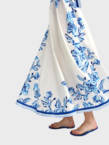 Elodie Dress - Antique Peony
