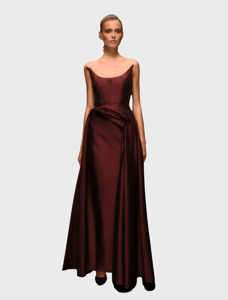 Adeline Gown - Wine