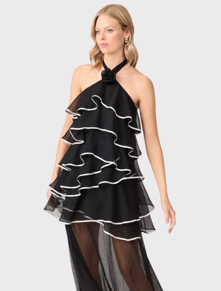 Melissa Halter Maxi Dress - Black