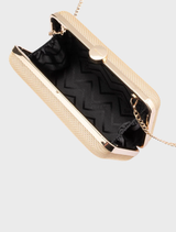 Jen Mesh Clutch - Gold