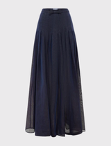 Juno Pleated Pants - Midnight