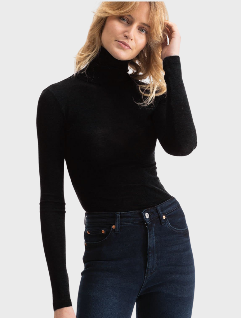 Base Layer Polo - Jet Black