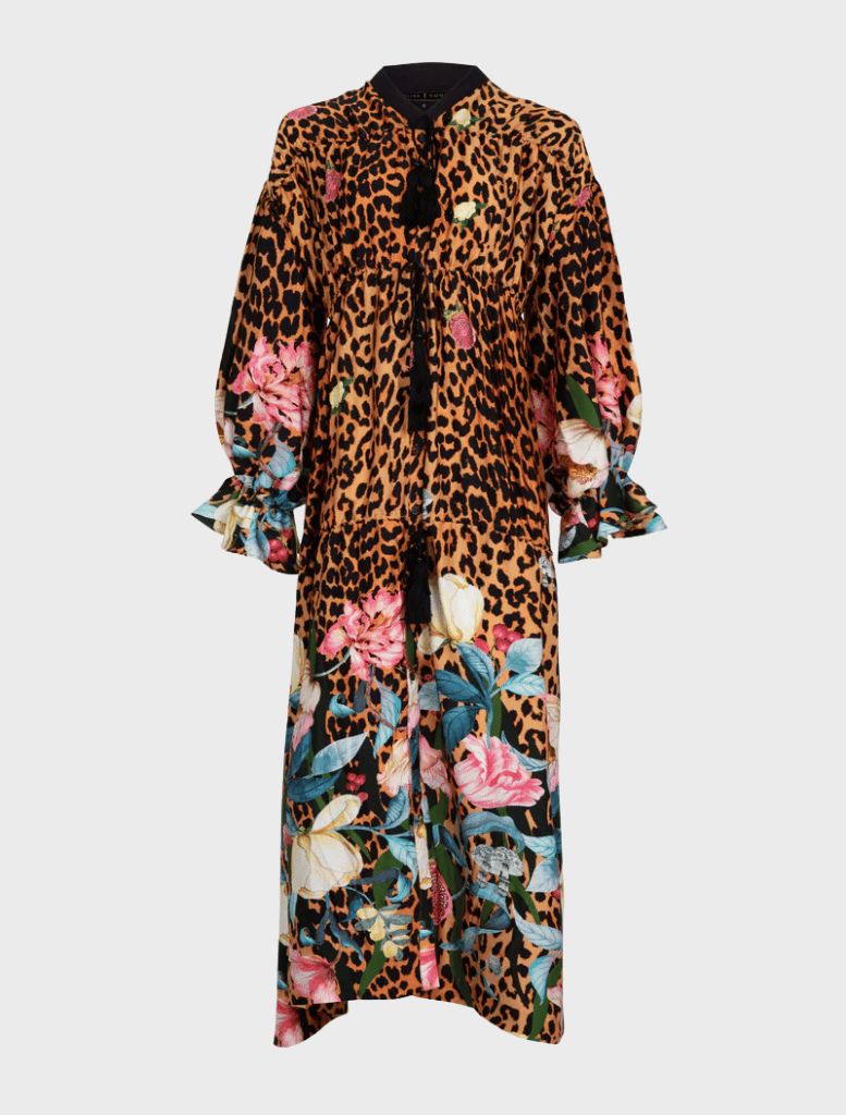 Off Tropic Dress - Leopard