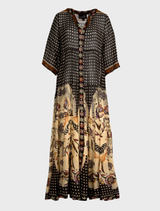 High And Rising Dress - Border Spot