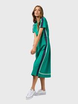 Contour Dress - Jade/Navy