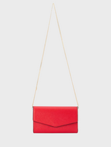Nic Envelope Clutch - Red
