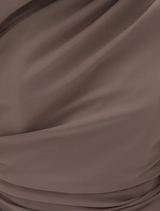 Rowana One Shoulder Gown - Slate