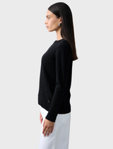 Essential Slim Crew - Jet Black
