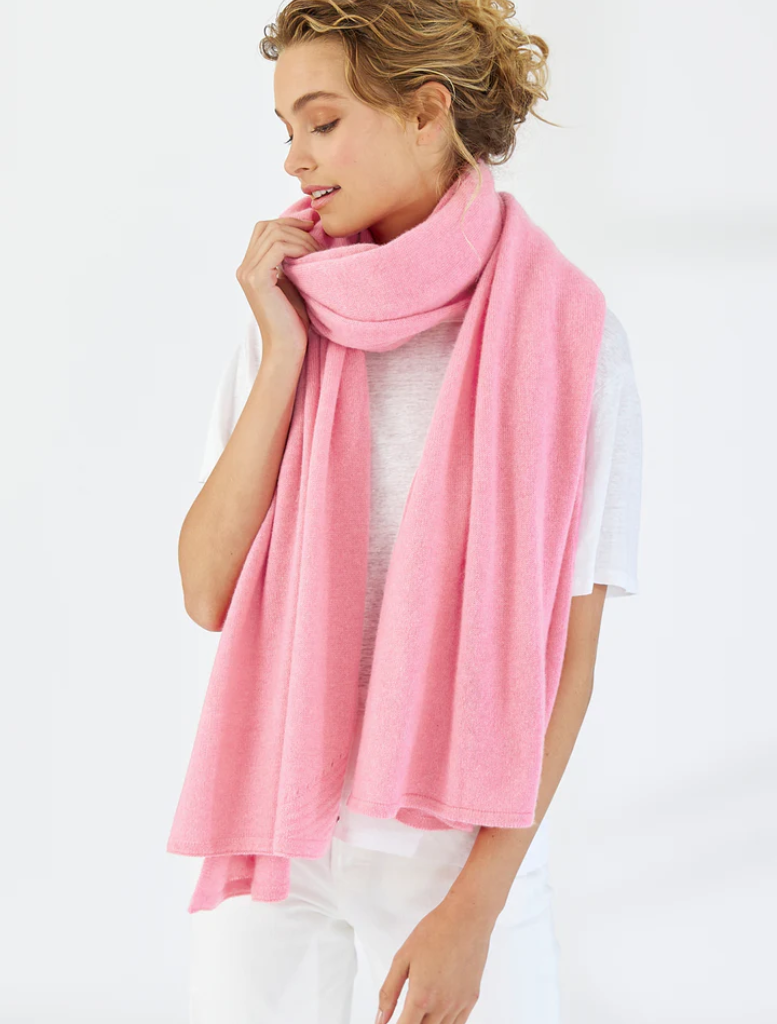 Pure Cashmere Wrap - Zest