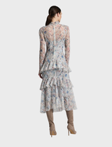 Gigi Dress - Blush Blue Lilac