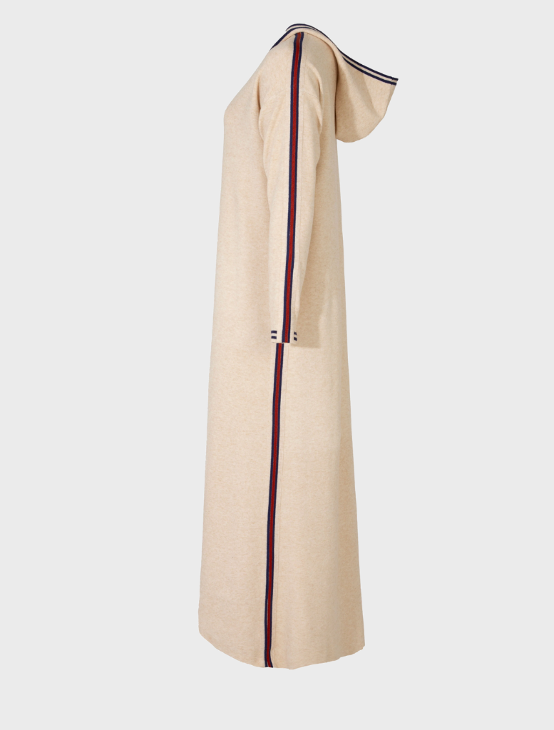 For The Greater Hood Dress - Oatmeal