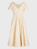 Marilyn Monrose Dress - Ivory/Black
