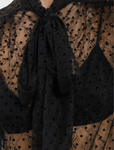 Delphina Blouse - Black