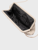 Catherine Gathered Clutch - Mink