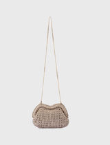 Taylor Crochet Clutch - Gold