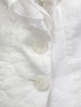 Risky Frillness Jacket - Ivory